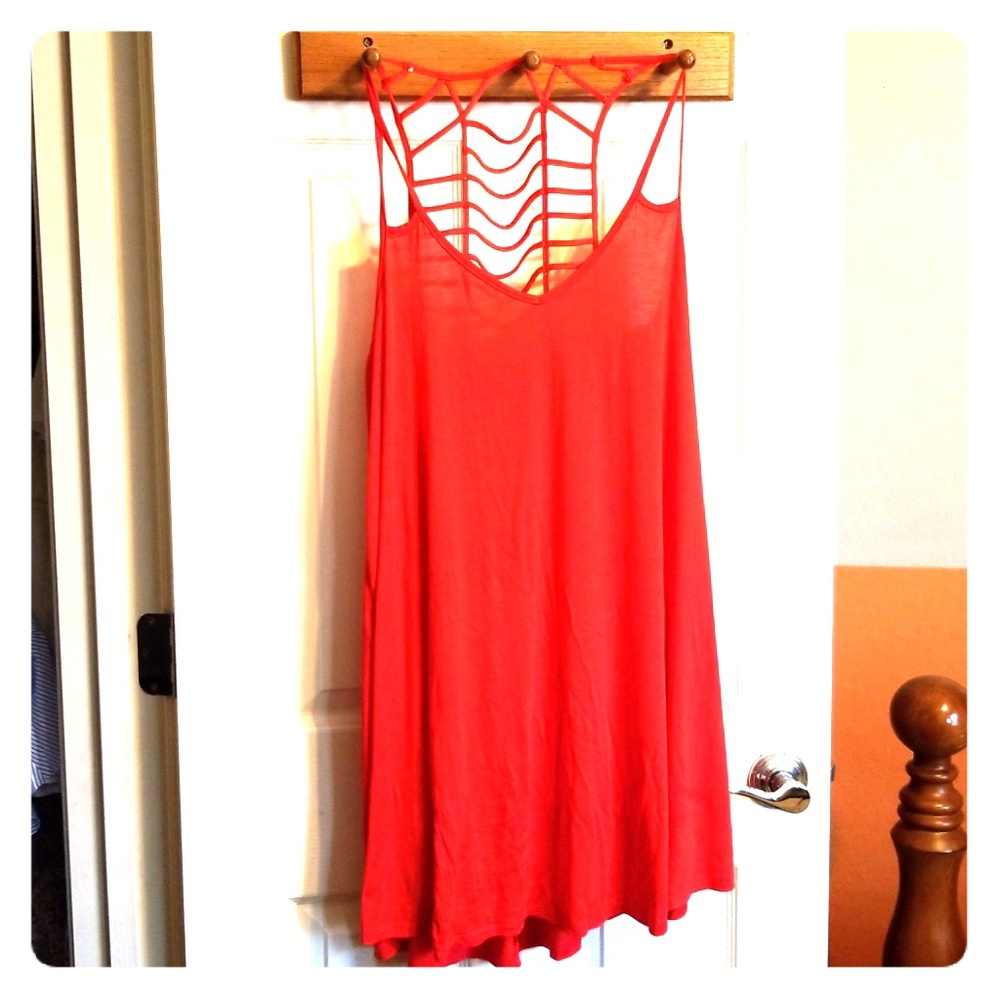 Red dress